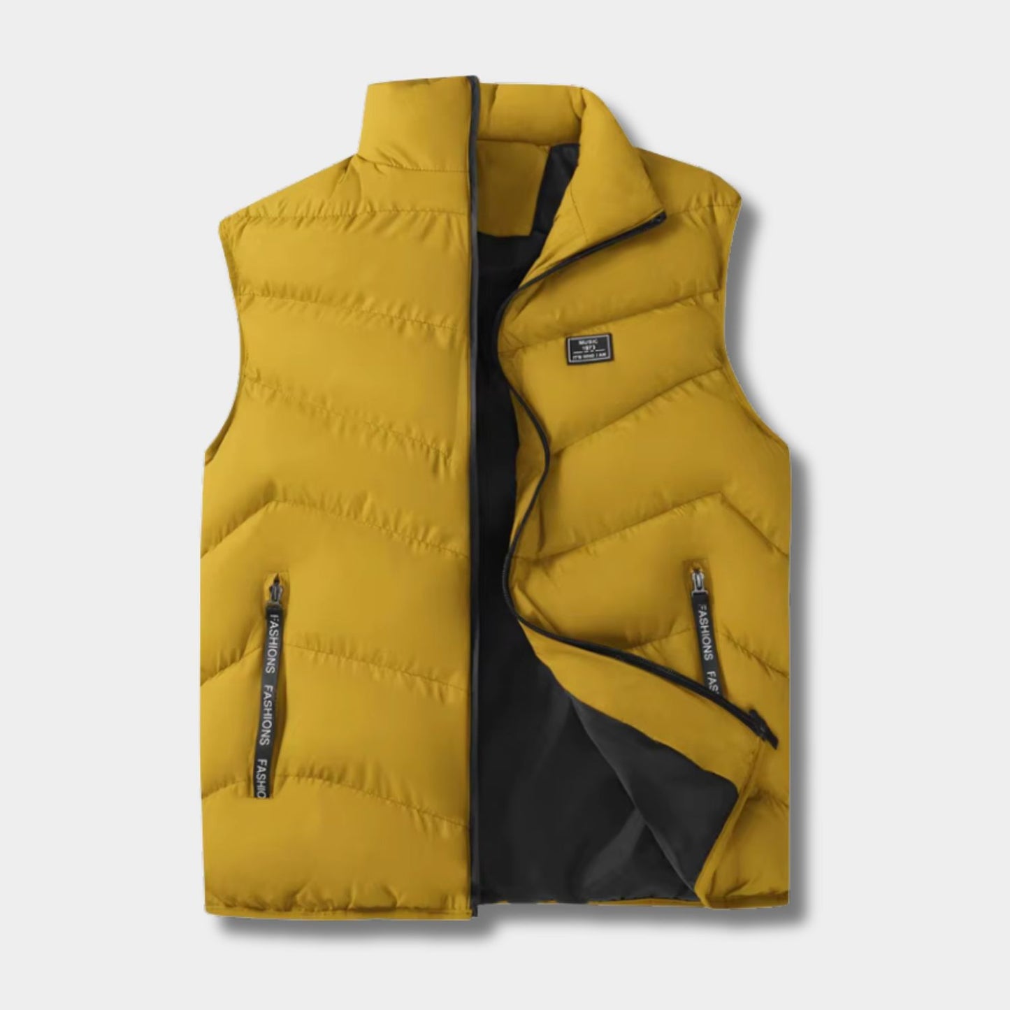 Insulated Quilted Puffer Vest | Revangiol