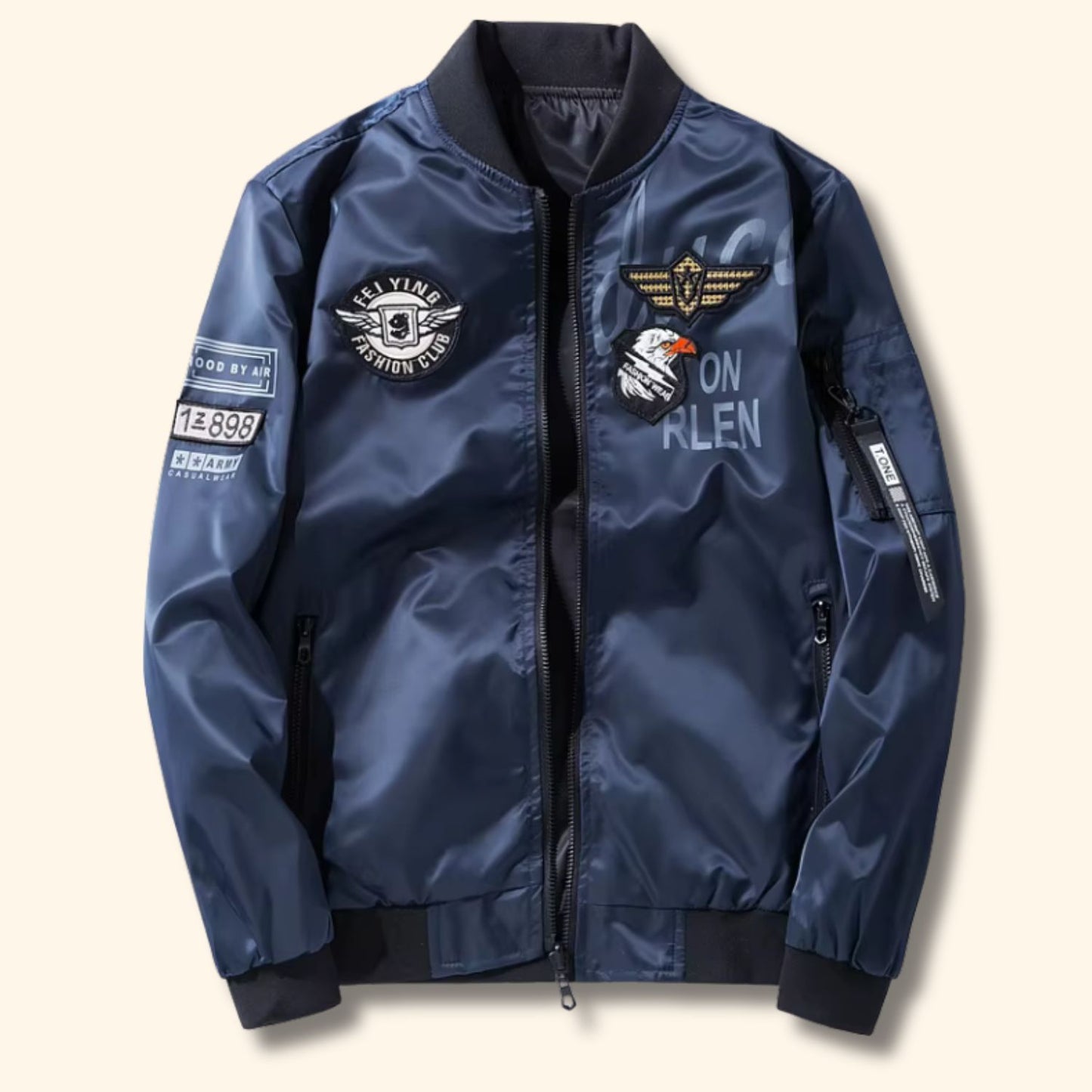 Reversible Flight Aviator Jacket | Revangiol