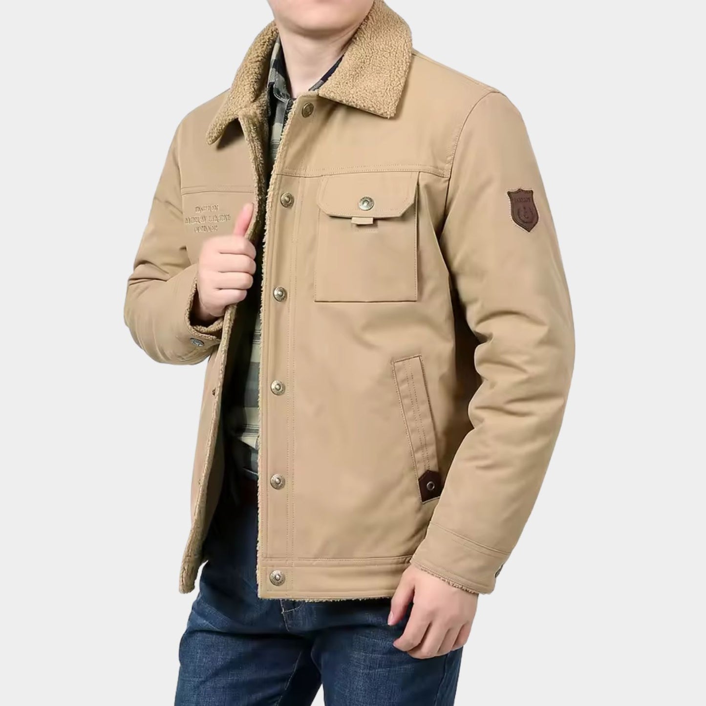 Pocket Detail Padded Winter Jacket | Revangiol