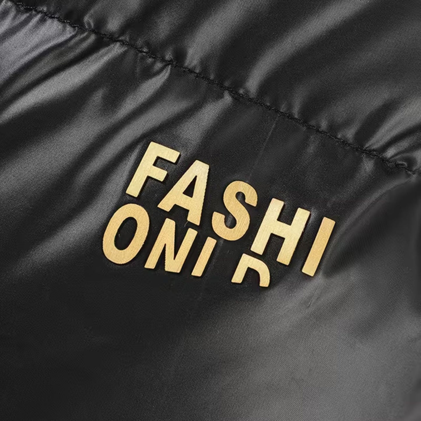 Glossy Hooded Puffer Jacket | Revangiol