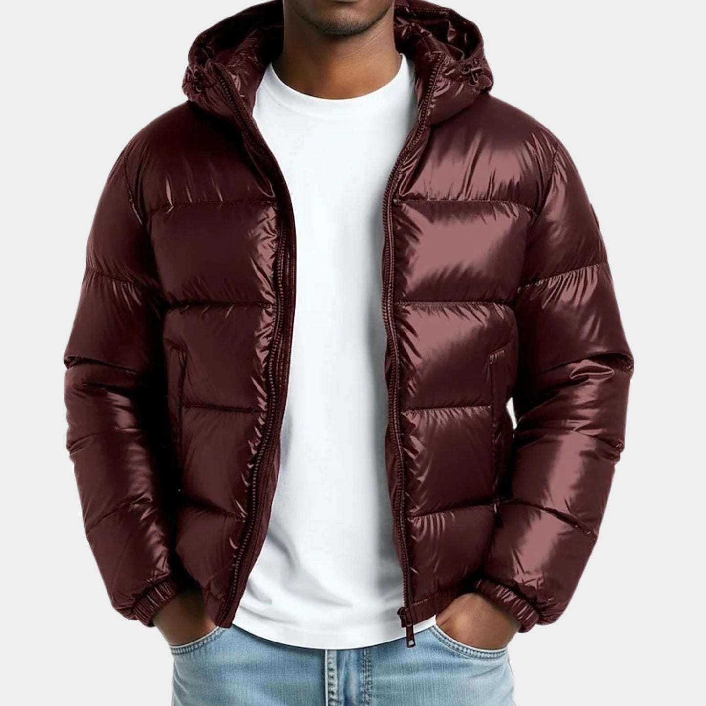 Quilted Hooded Puffer Jacket | Revangiol