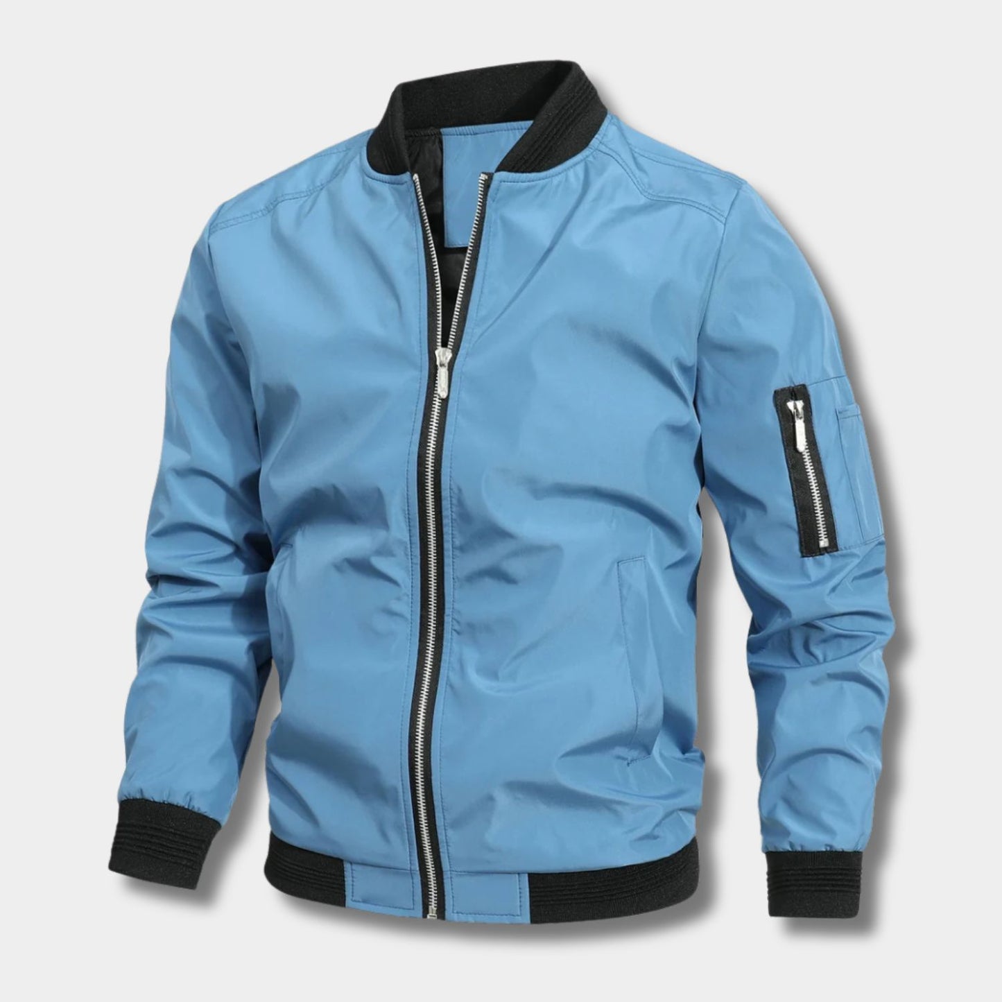 Minimal Utility Bomber Jacket | Revangiol