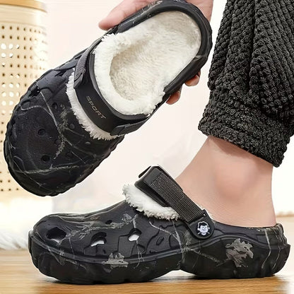 Fleece-Lined EVA Winter Slippers | Revangiol