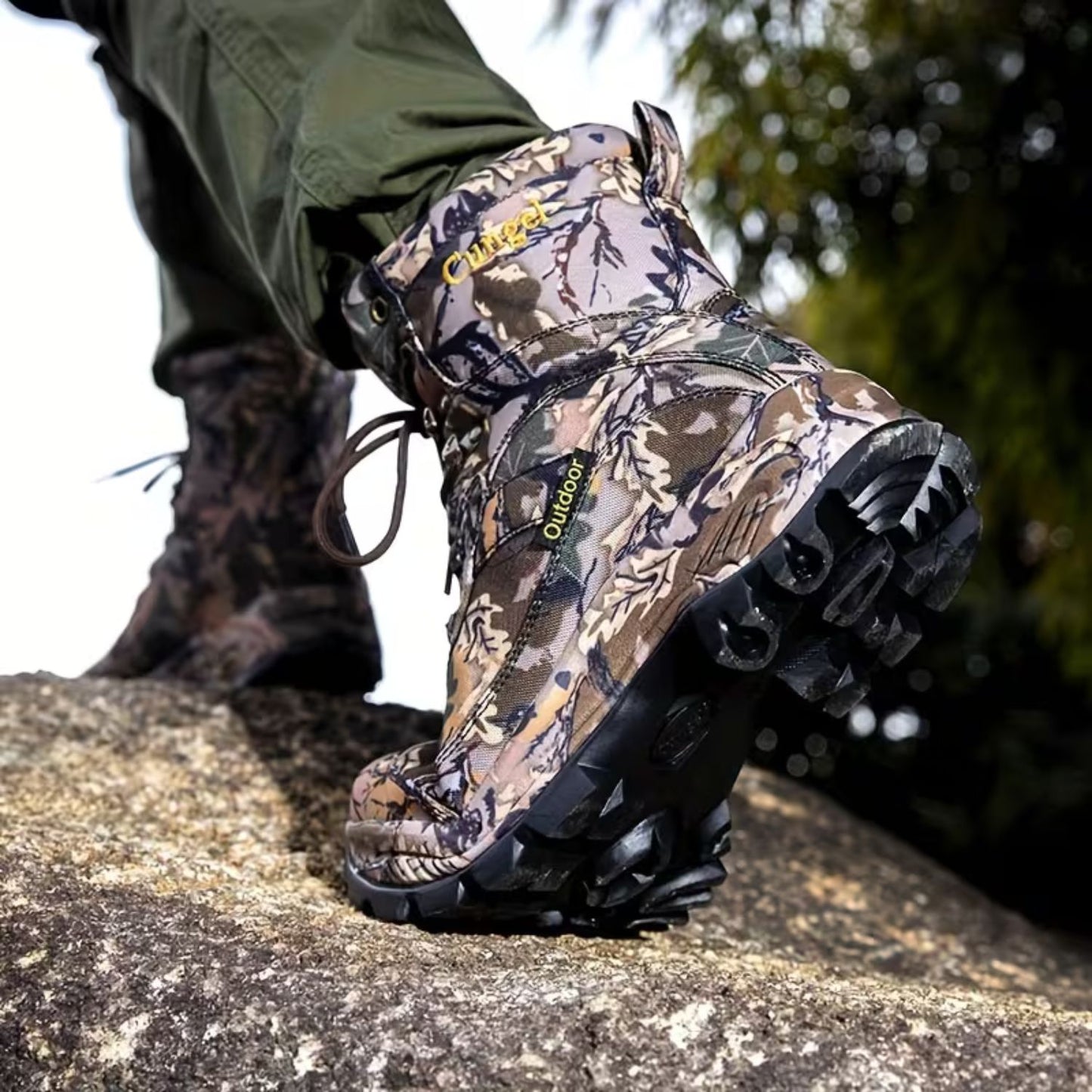 All-Terrain Camo Hunting Boots | Revangiol