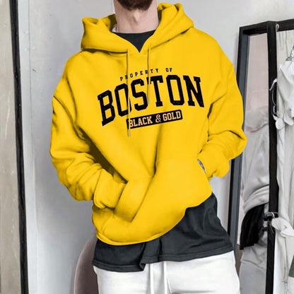 Boston Varsity Graphic Hoodie | Revangiol