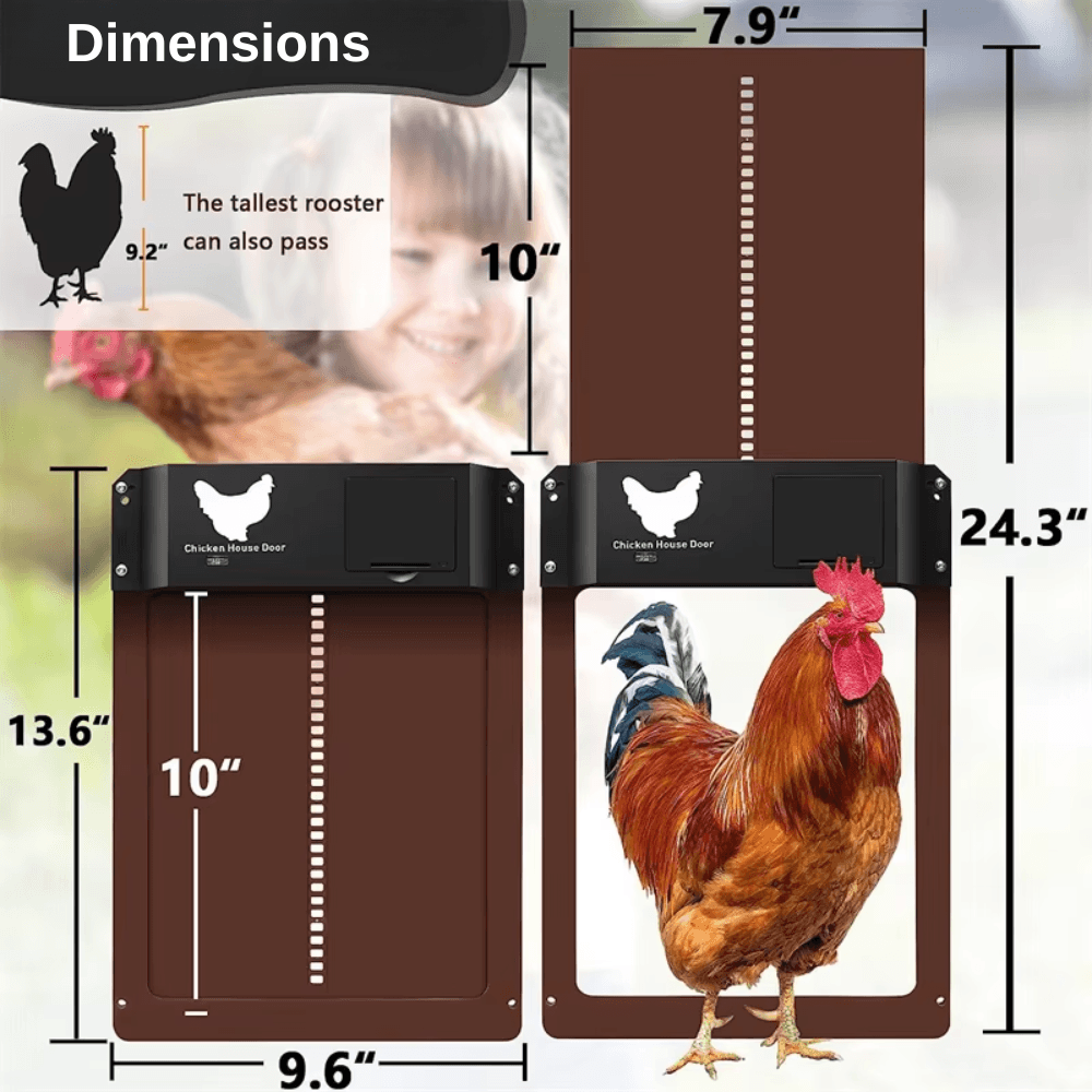 Smart Automatic Chicken Coop Door System | Revangiol
