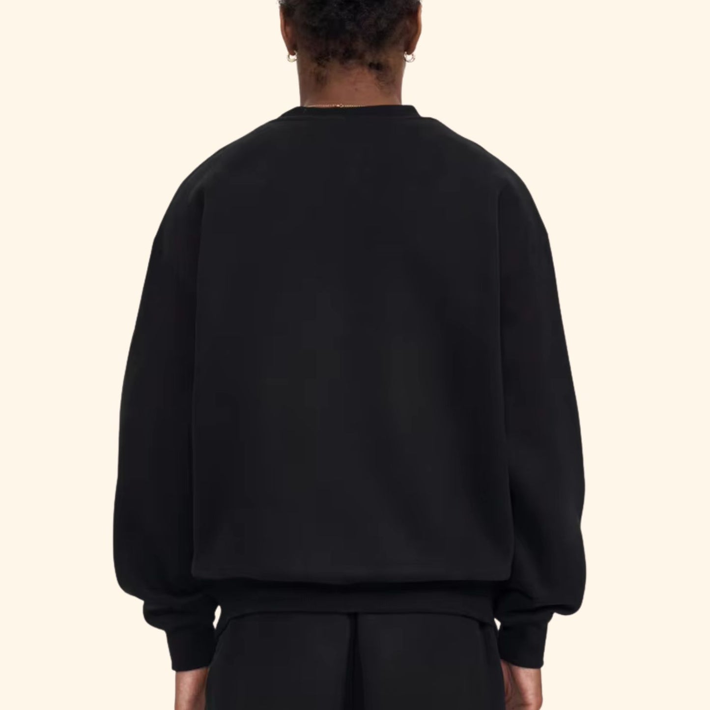 Relaxed Fit Crew Neck Sweater | Revangiol