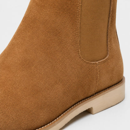 Suede Chelsea Ankle Boots | Revangiol
