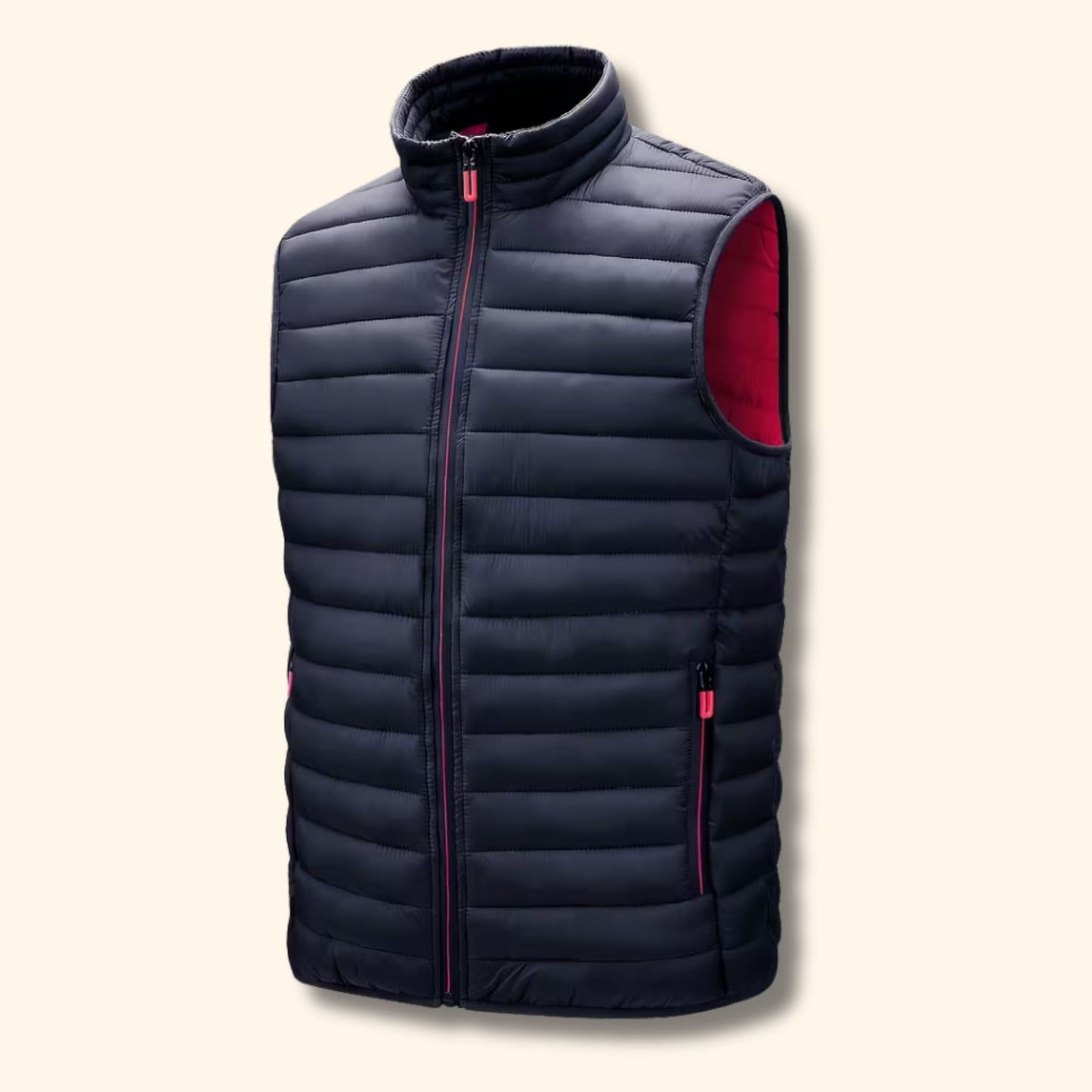 Lightweight Zip Puffer Vest | Revangiol