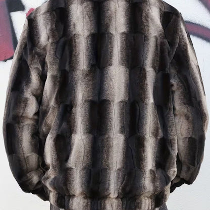 Vintage Sable Faux Fur Jacket | Revangiol