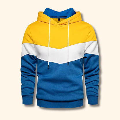 Color Block Pullover Hoodie | Revangiol