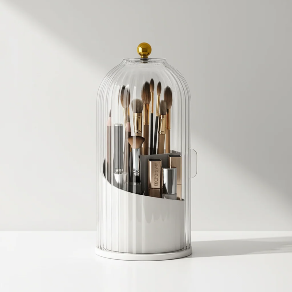 360° Rotating Makeup Brush Holder | Revangiol