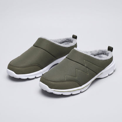 Plush Lined Slip-On Slippers | Revangiol