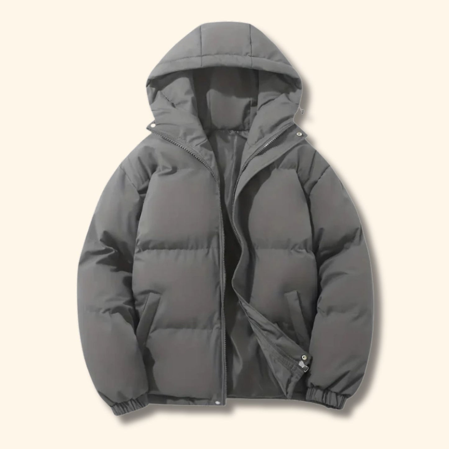 Hooded Winter Puffer Jacket | Revangiol