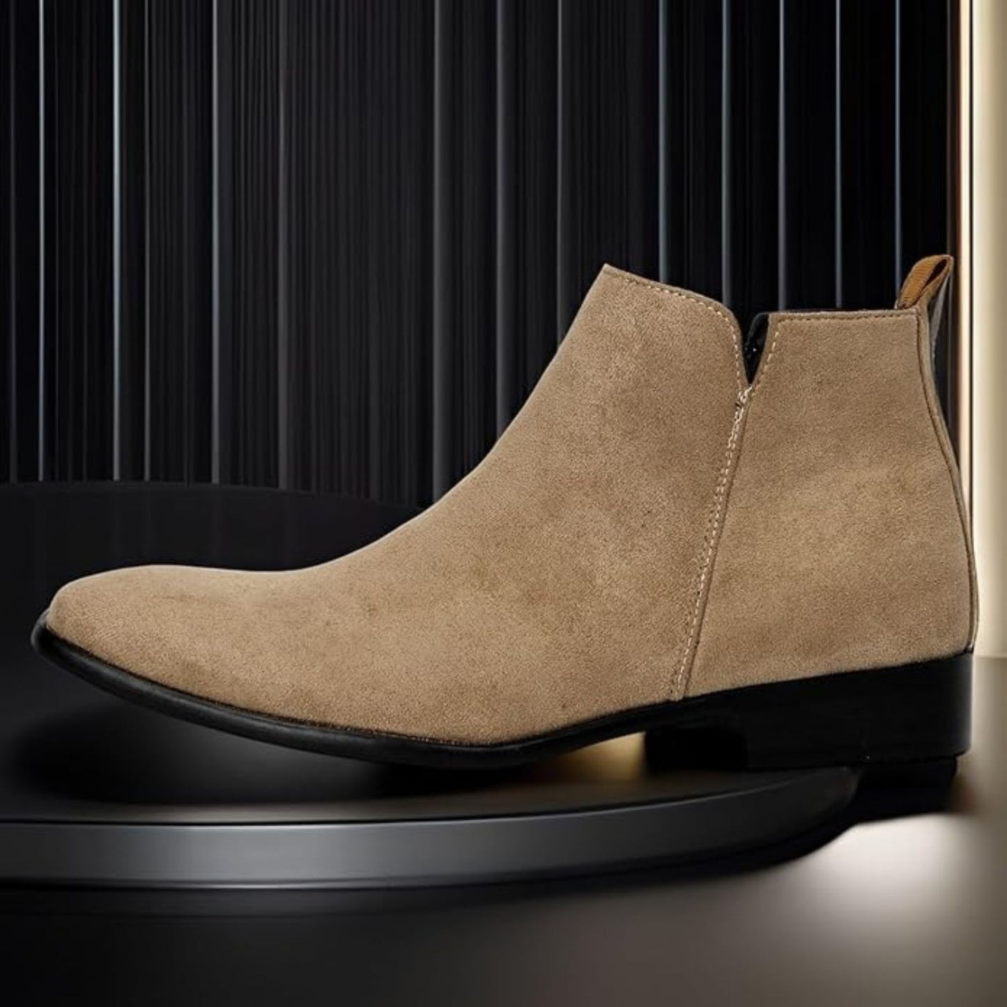 Square Toe Chelsea Boots | Revangiol