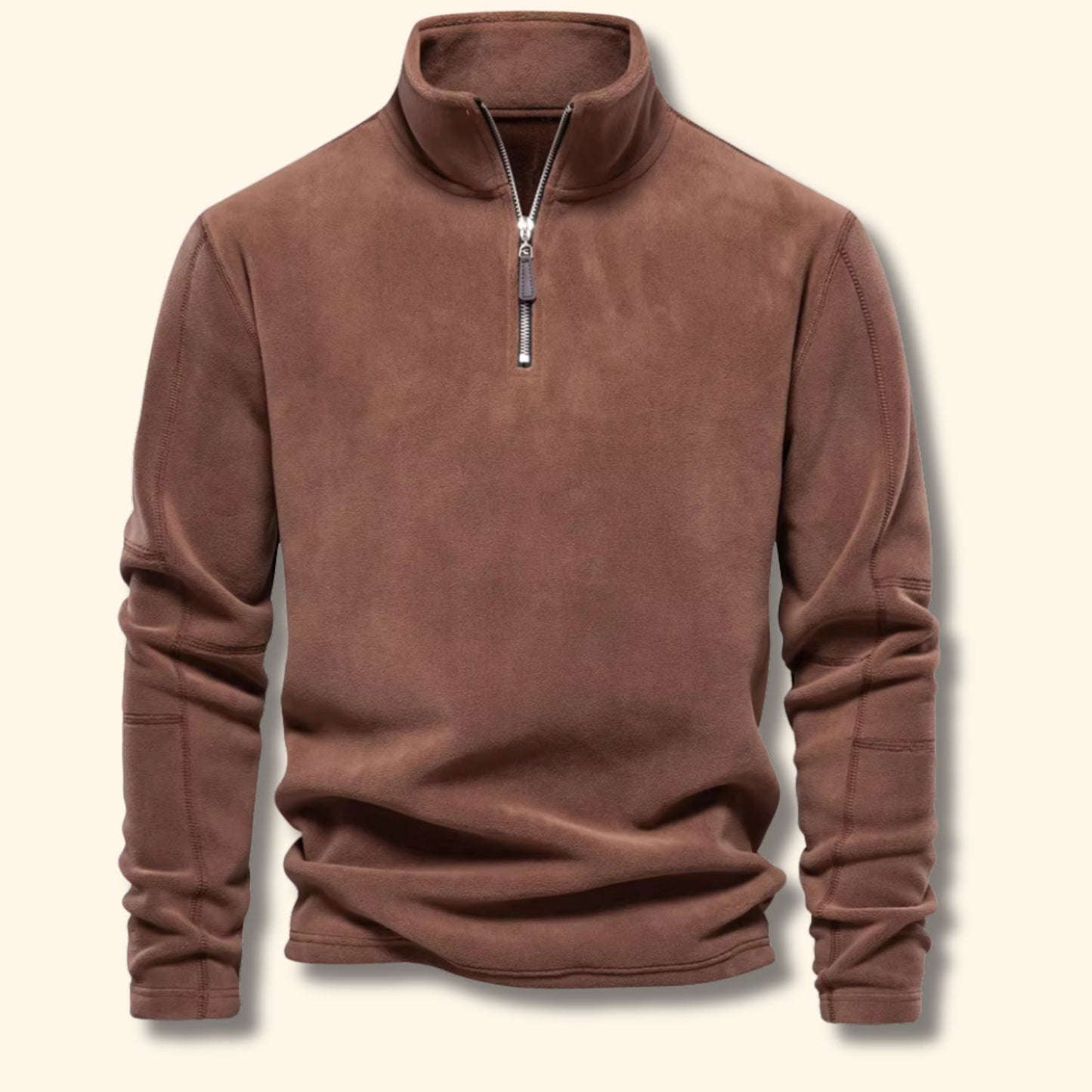 Quarter-Zip Fleece Pullover | Revangiol