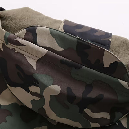 Camouflage Hooded Ski Jacket | Revangiol