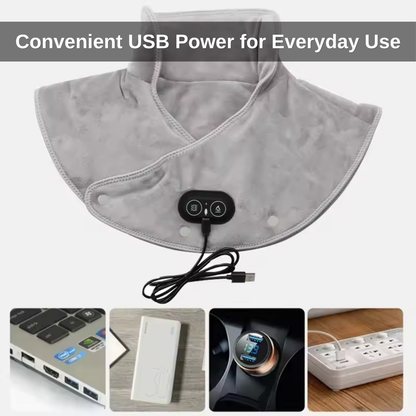 Portable Vibration Heating Massage Pad | Revangiol