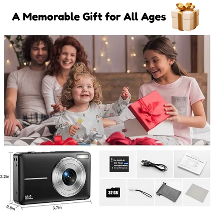 Vintage Compact Digital Camera | Revangiol
