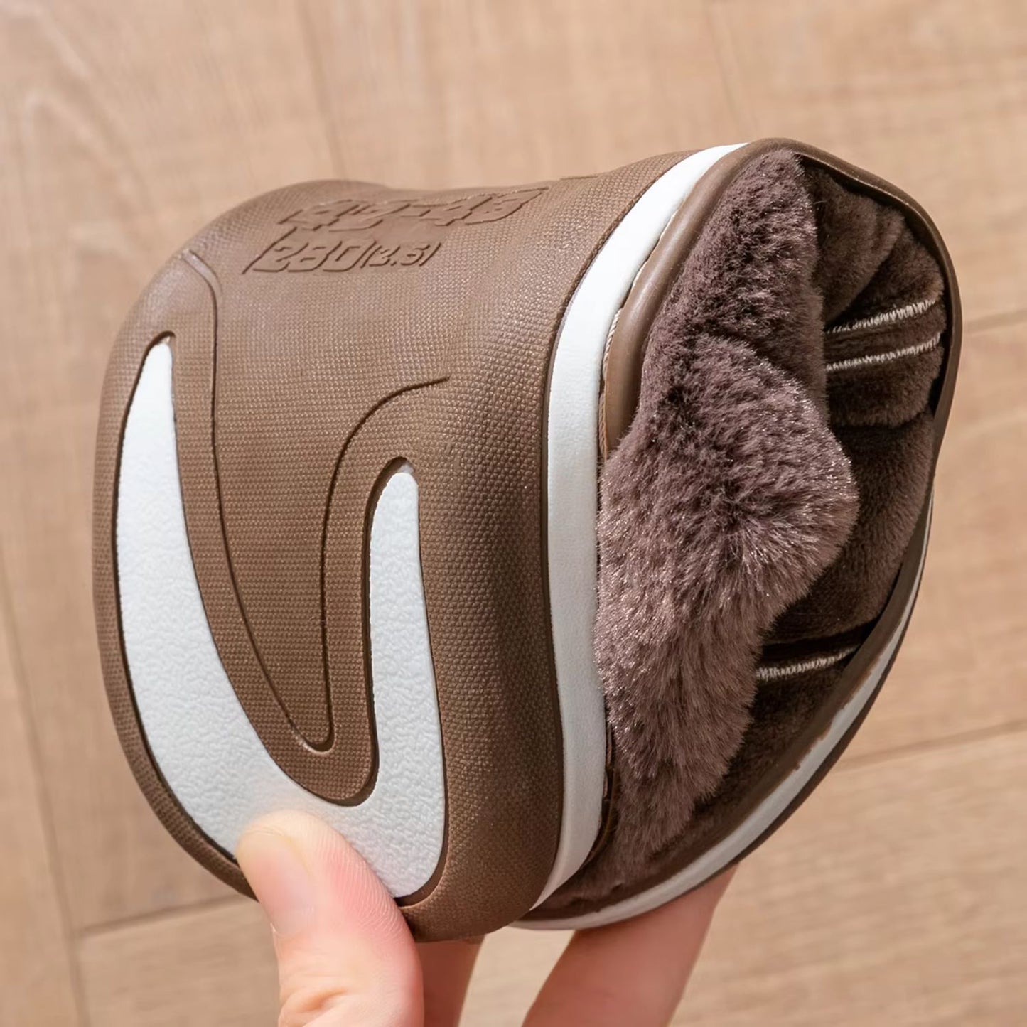 Padded Checked Fleece Slippers | Revangiol