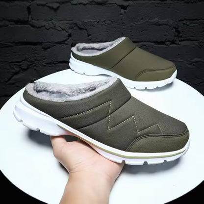 Plush Lined Slip-On Slippers | Revangiol
