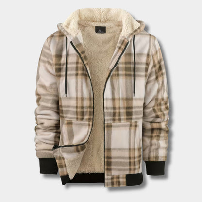 Sherpa Lined Flannel Shirt Jacket | Revangiol