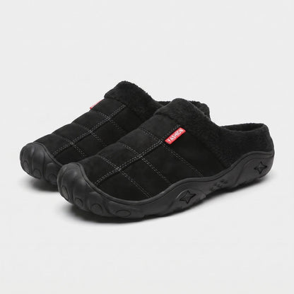 Quilted Plush Slip-On Slippers | Revangiol