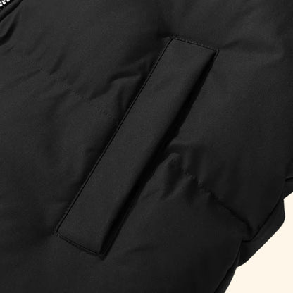 Fleece Lined Puffer Jacket | Revangiol