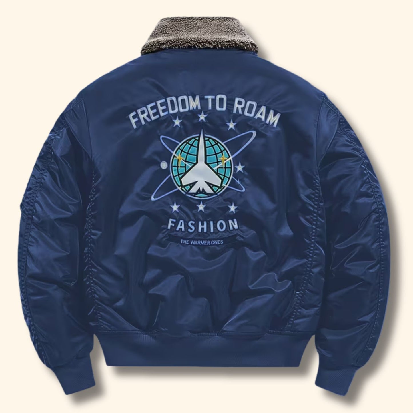 Oversized Flight Aviator Jacket | Revangiol