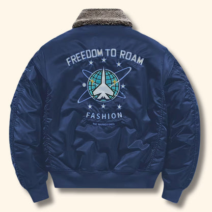 Oversized Flight Aviator Jacket | Revangiol