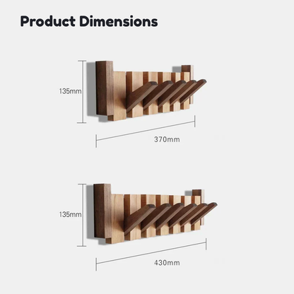 Elegant Wooden Piano Coat Hanger | Revangiol