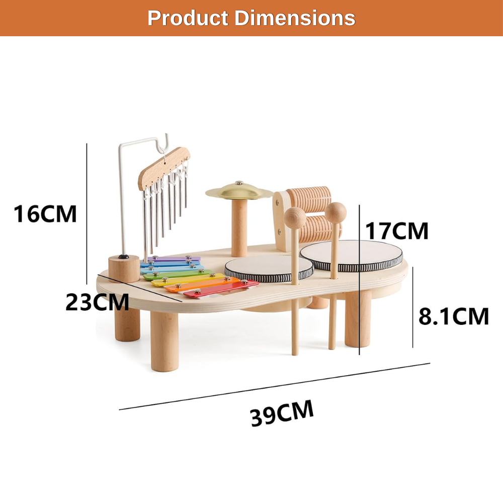 Toddler Rhythm & Musical Instrument Set | Revangiol