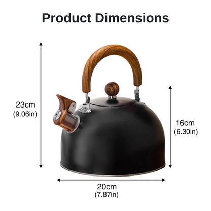 Premium Stainless Steel Whistling Kettle | Revangiol