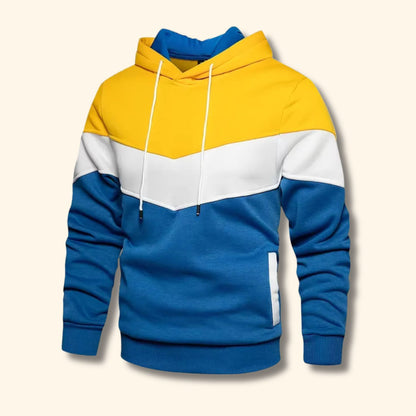 Color Block Pullover Hoodie | Revangiol