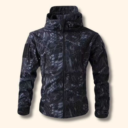 Camouflage Hooded Ski Jacket | Revangiol