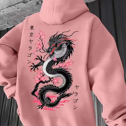 Japanese Dragon Graphic Hoodie | Revangiol