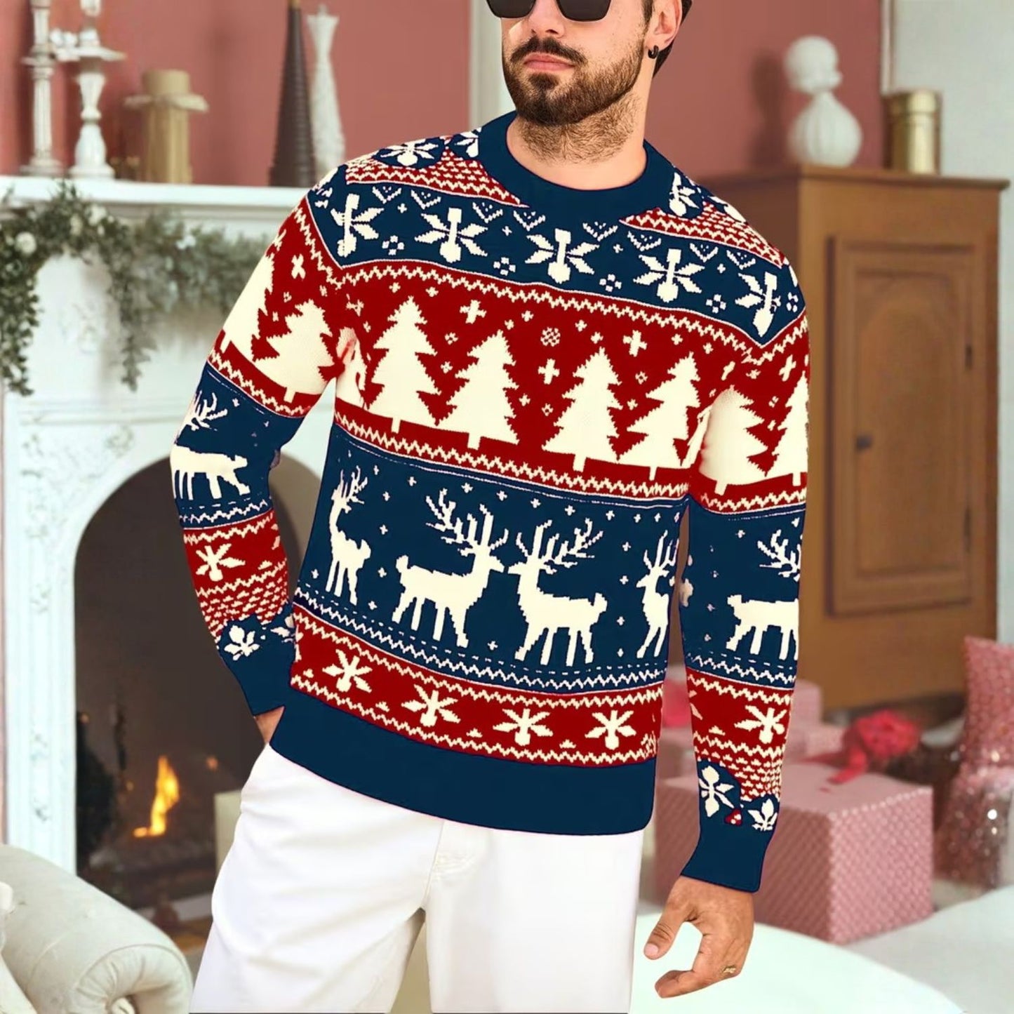 Reindeer Christmas Sweater | Revangiol