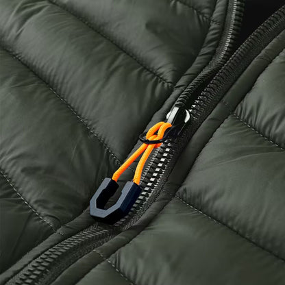 Lightweight Hooded Puffer Jacket | Revangiol