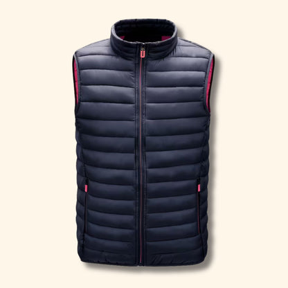 Lightweight Zip Puffer Vest | Revangiol