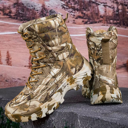 Insulated Camo Hunting Boots | Revangiol