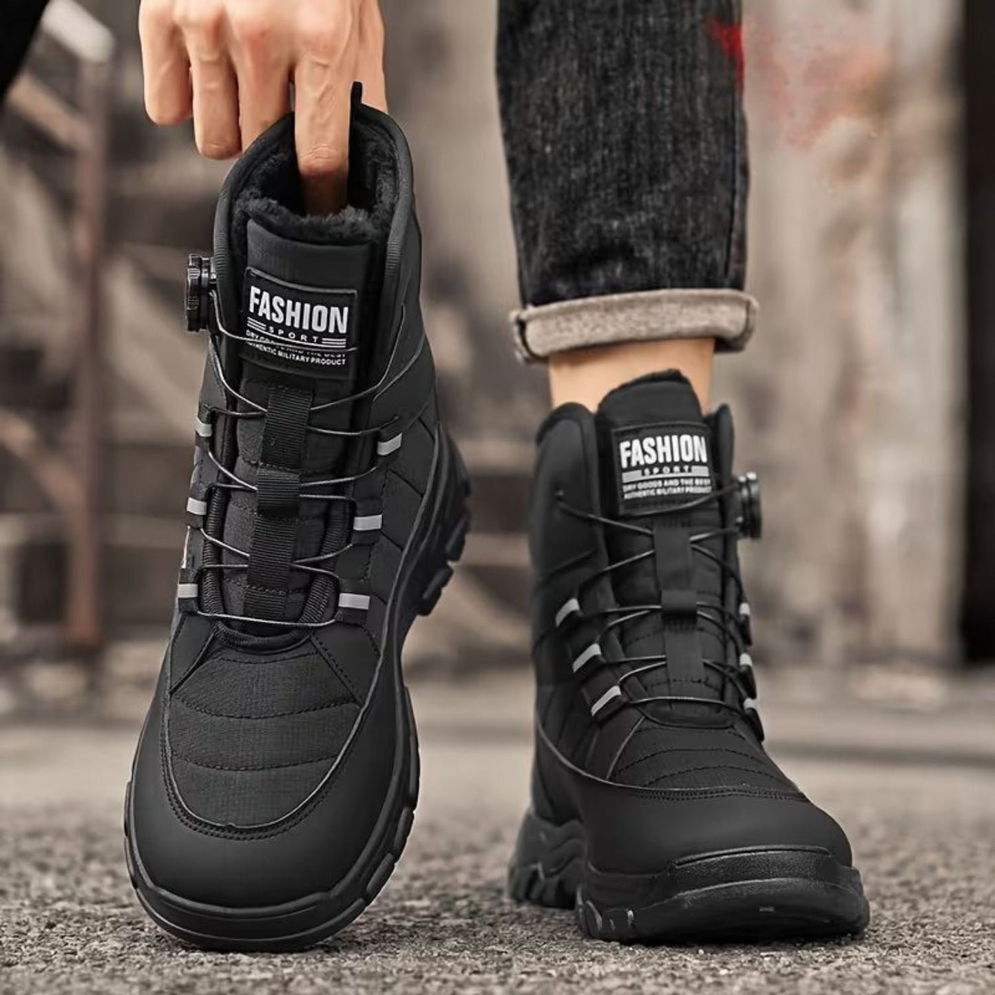 Insulated Winter Snow Boots | Revangiol