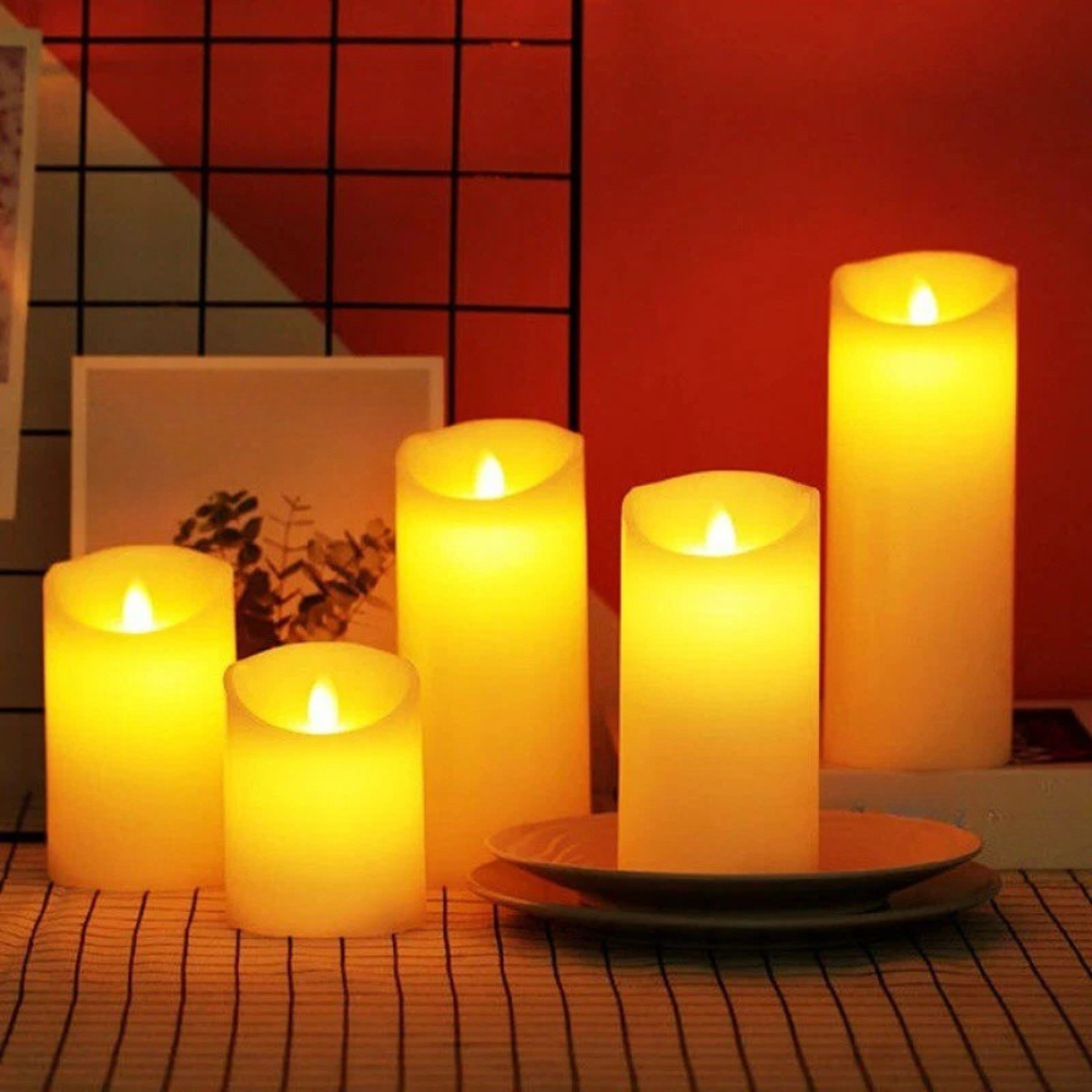 CozyGlow Flameless Candle Set | Revangiol