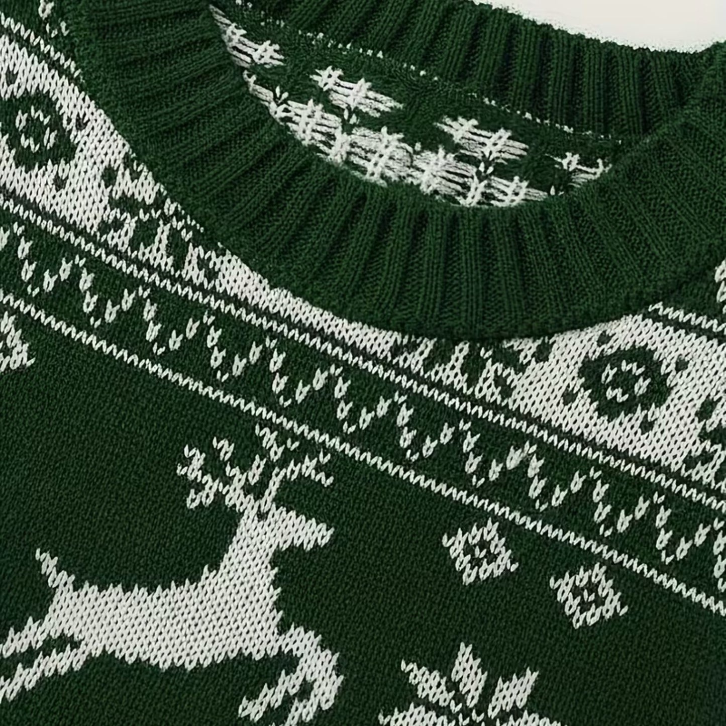 Nordic Reindeer Christmas Sweater | Revangiol