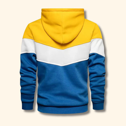 Color Block Pullover Hoodie | Revangiol
