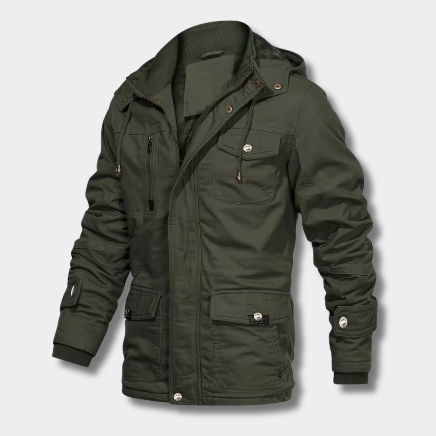Multi-Pocket Military Winter Jacket | Revangiol