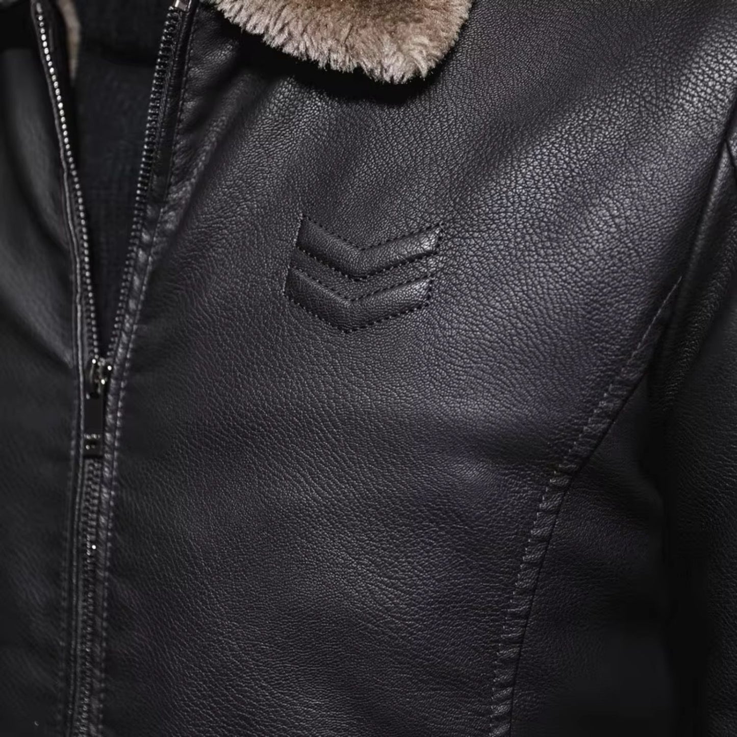Thermal Lined Leather Jacket | Revangiol