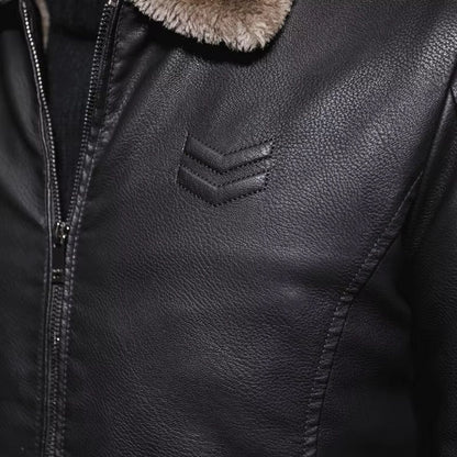 Thermal Lined Leather Jacket | Revangiol