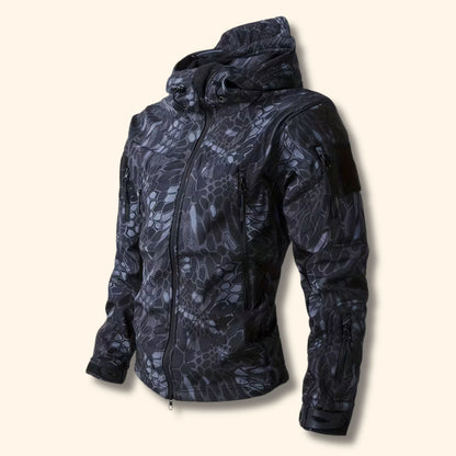 Camouflage Hooded Ski Jacket | Revangiol