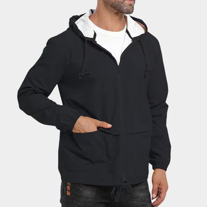 Packable Hooded Outdoor Waterproof Jacket | Revangiol