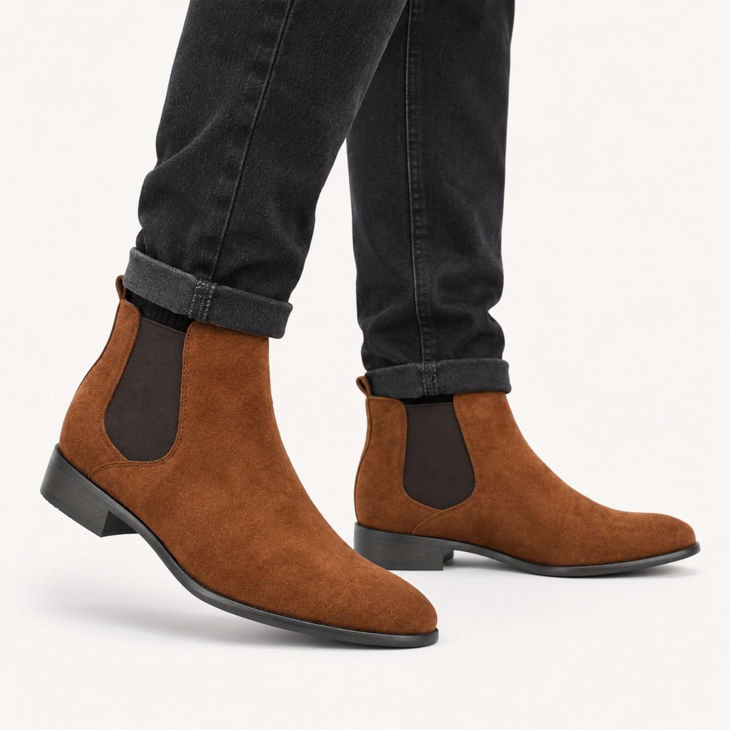 Premium Suede Chelsea Boots | Revangiol